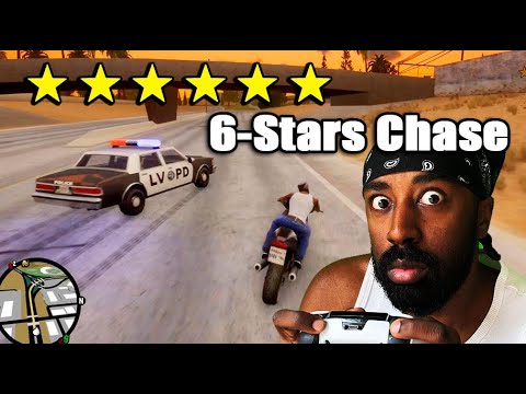 6 Stars Chase in GTA San Andreas ( Las Venturas ) by Xzit