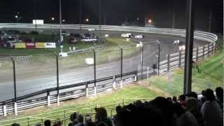 preview picture of video 'Oskaloosa Southern Iowa Speedway Late Model Feature 06-20-2012'