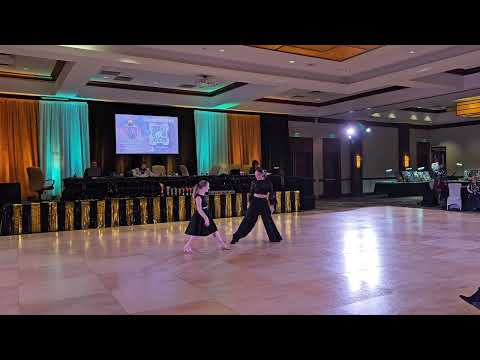 Foxtrot/Quickstep Show by Katelyn & Alina at Peach Ball 2025
