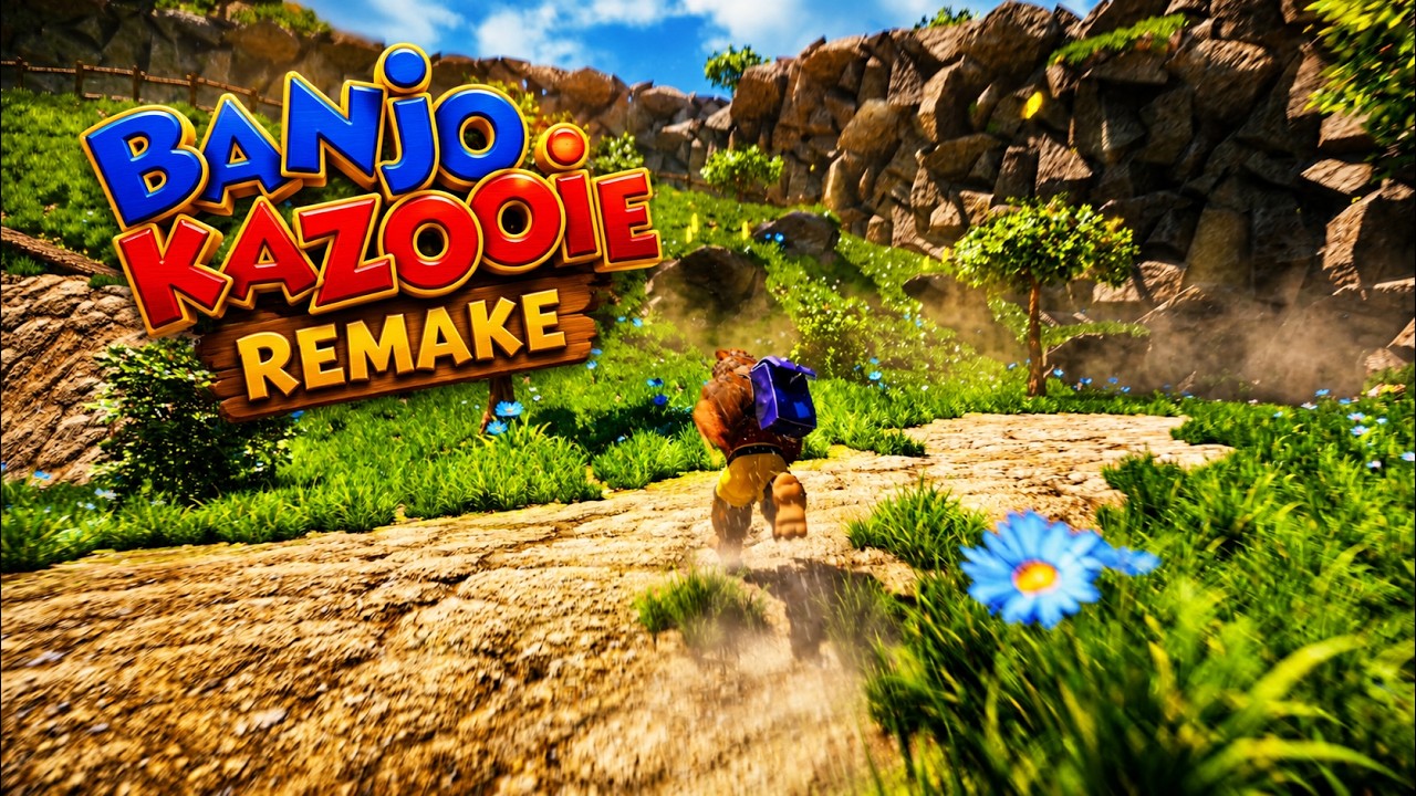 banjo&Kazooie FanRemake [UE5] - YouTube
