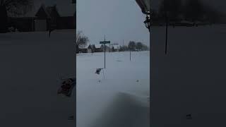 アメリカ大寒波❄️🥶雪！雪‼︎雪❄️⁉️外出不可⛄️