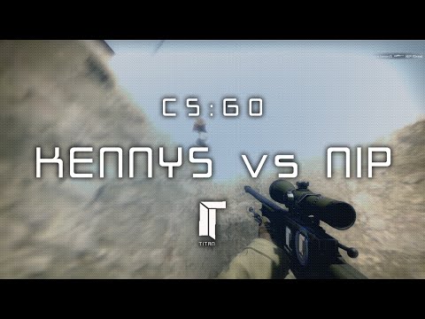 kennyS 1v2 no scope clutch vs NiP - DreamHack Stockholm 2014 #GoTitan