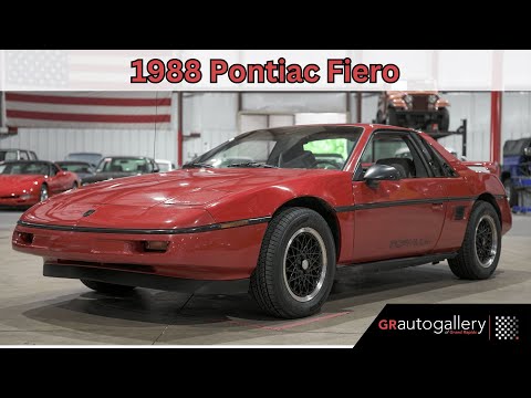 1988 Pontiac Fiero (CC-1961709) for sale in Kentwood, Michigan