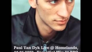 Paul Van Dyk Live At Homelands, 28.05.2000., Essential Mix At BBC Radio 1