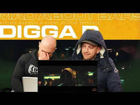 Discovering UK Drill! Digga D - Mad About Bars REACTION!!!
