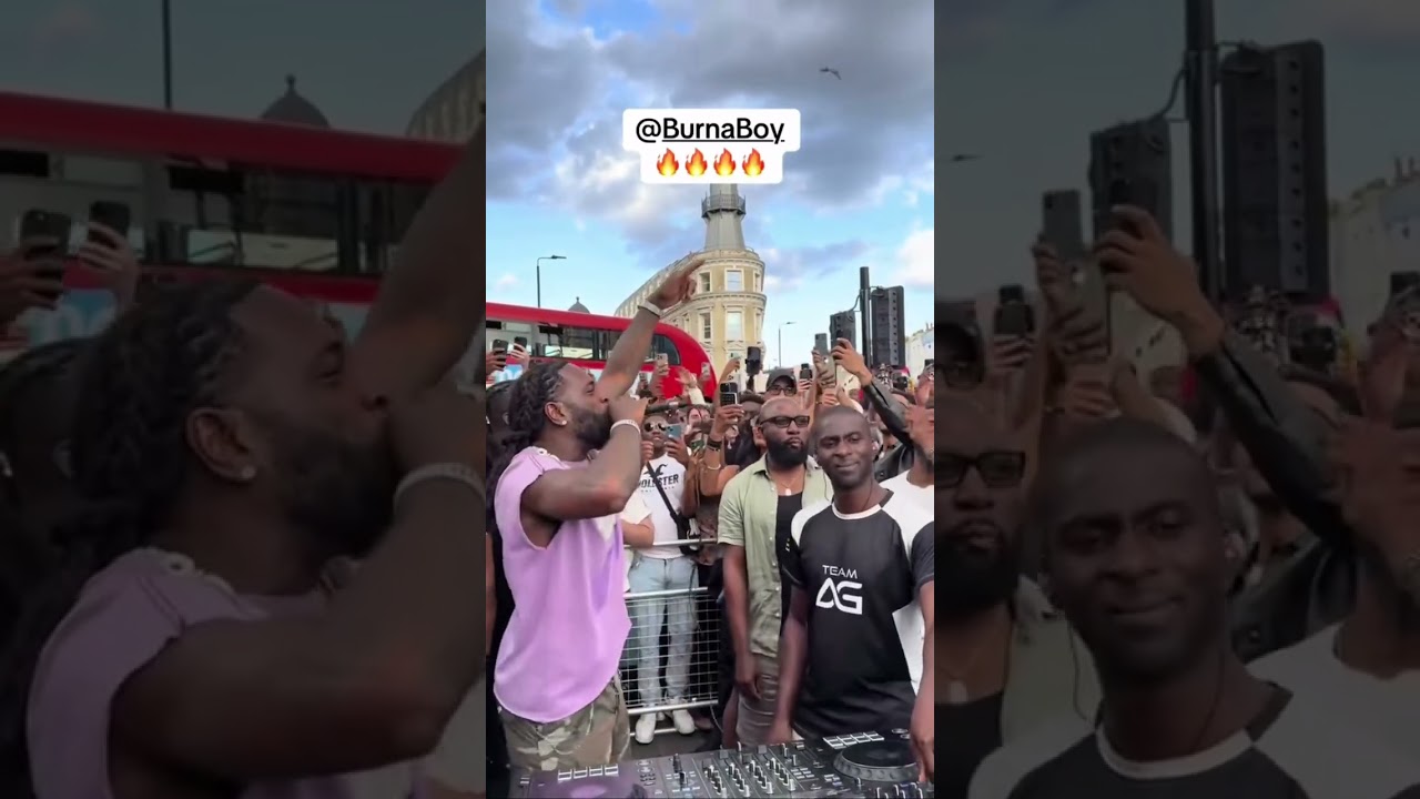 TB to when burnaboygram pulled up to King’s Cross 🔥🔥🔥🔥#djagonline #teamag #ukdj #tiktokdj #active