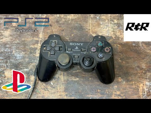 Restoring a Dirty DualShock 2 Controller | PlayStation 2 Controller Teardown and Restoration | ASMR