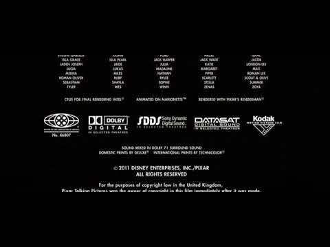 Walt Disney Pictures / Pixar Animation Studios (2011) Closing - Cars 2