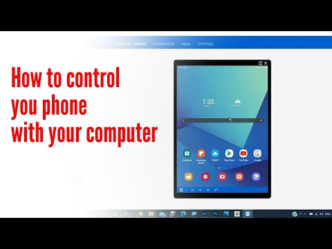 How to control your phone 📱 from your computer