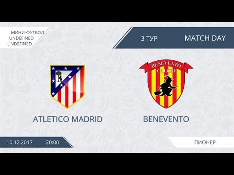 AFL17. Futsal. Day 3. Atletico Madrid - Benevento. First Half