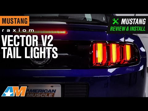 2013-2014 Mustang Raxiom Vector V2 Tail Lights Review & Install