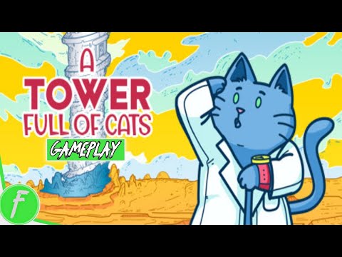 Gameplay de A Tower Full of Cats