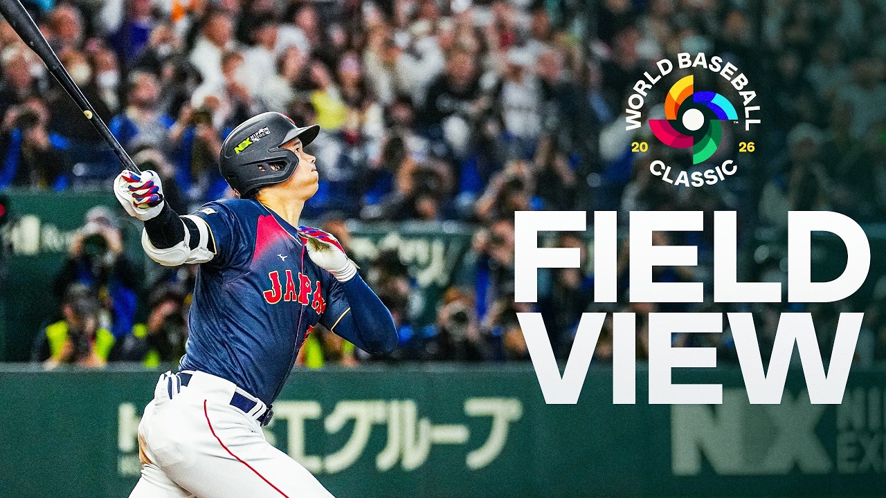EXCLUSIVE field view of Shohei Ohtani's grand slam in the 2026 World Baseball Classic 🇯🇵 | 大谷翔平ハイライト