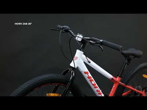 Велосипед HORH JAB 26" (2023) White-Red