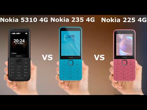 Nokia 5310 VS Nokia 225 4G Nokia 235. #NOKIAFEATUREPHONE