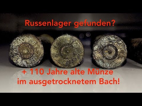 Sondeln auf den Acker bringt 110 Jahre alte münze + Russenlager!