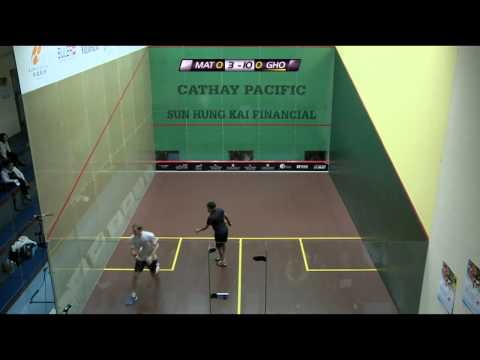 Squash : Hong Kong Open 2013 - Last 16 Roundup - pt3