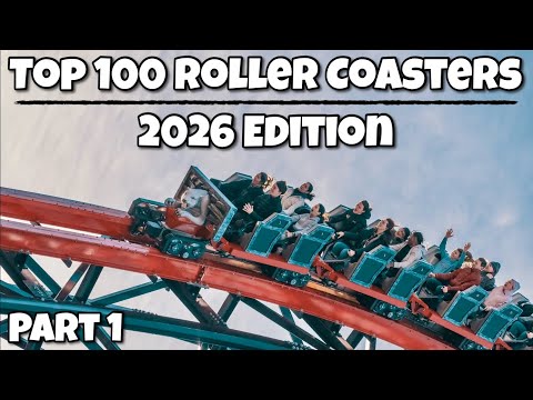 Top 100 Roller Coasters in the World | PART 1 (2025)