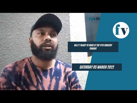 Billy T ready to rock at the VT1S concert