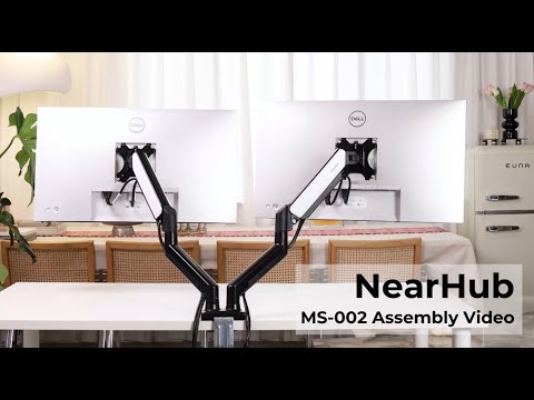 How to Install the Monitor Arm MS-002