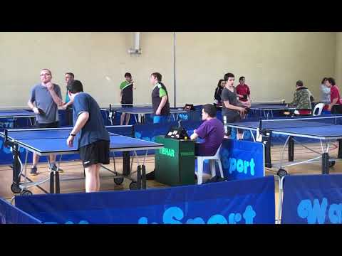 Le chanpionnat de tennis de table sport adapté ping pong handicap ffsa