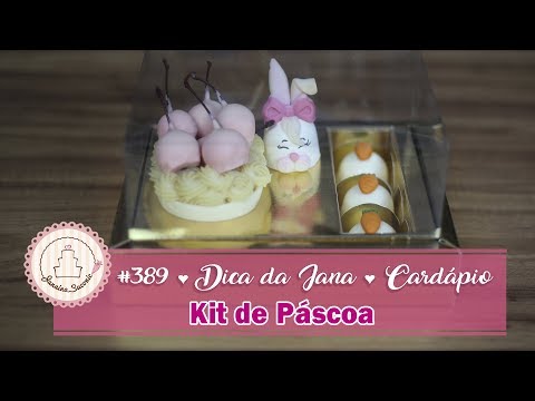 Kit de Páscoa - Dica da Jana #389 Por Janaina Suconic