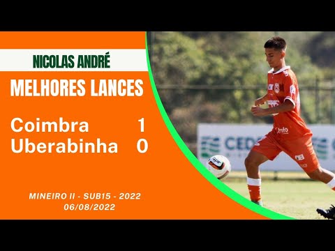 Melhores Lances Nicolas André Coimbra x Uberabinha