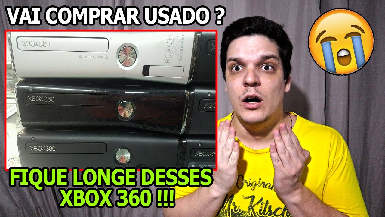 5 MODELOS DE XBOX 360 USADO QUE VOCÊ NUNCA DEVE COMPRAR PARA NÃO CAIR EM UMA CILADA CUIDADO 😖😖😖