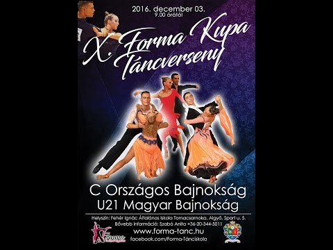 Tiralla Bonifác / Bacsó Henrietta ,2016 U21 Standard Hungarian Championship Solo Quickstep