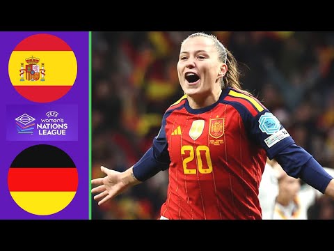 España vs Alemania | Liga de Naciones Femenina 3-12-2025 Partido de vuelta de la final