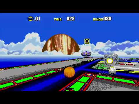 a glitch in sonic CD