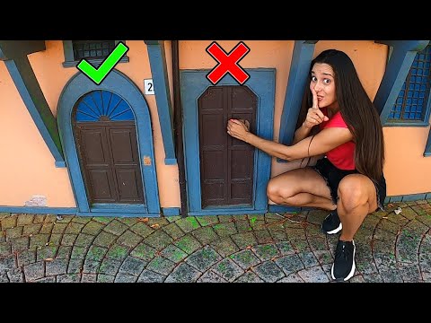 NON SCEGLIERE LA MINI PORTA SBAGLIATA DEL VICINO CATTIVO NELLA CITTÀ PIÙ PICCOLA DEL MONDO!!