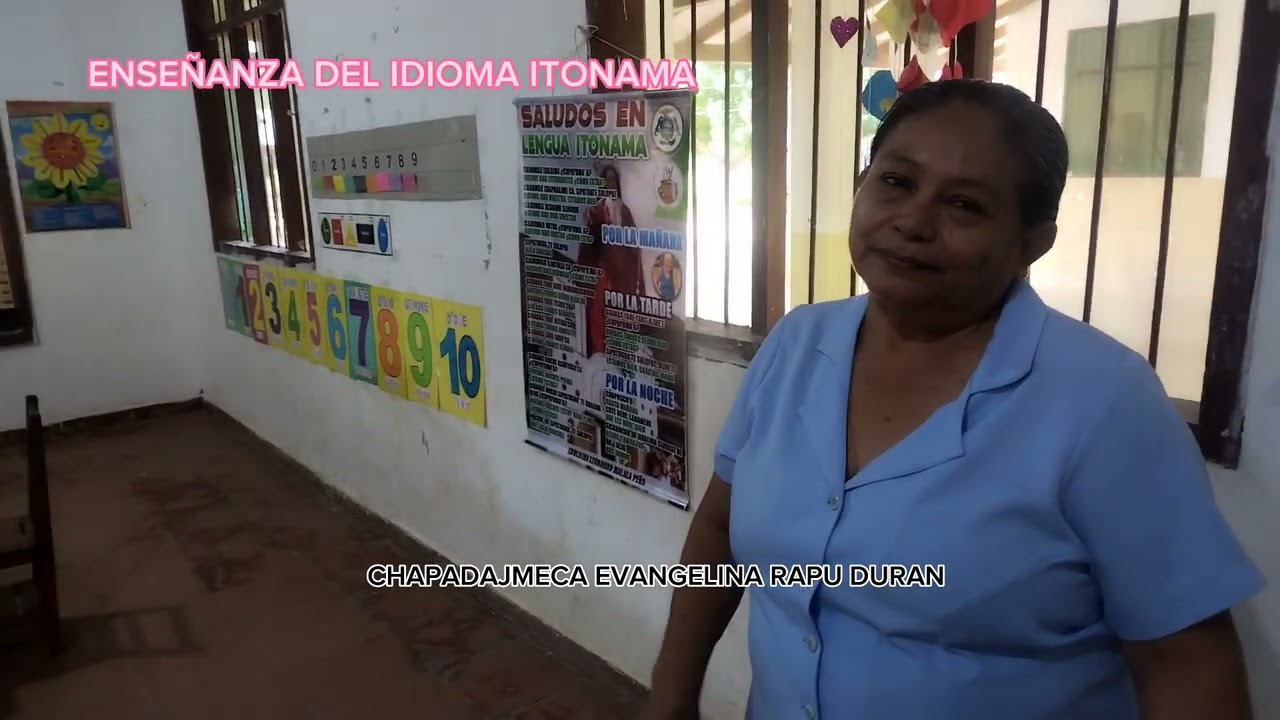 ENSEÑANZA DEL IDIOMA ITONAMA EN LA COMUNIDAD LA EMBROLLA