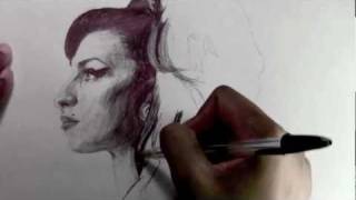 Amy Winehouse Drawing - All My Lovin&#39;