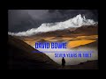 David Bowie - Seven Years in Tibet (lyrics video with AI generated images)
