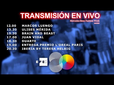 🔴📡 #ENVIVO | Quinta jornada de la Mercedes-Benz Fashion Week Madrid