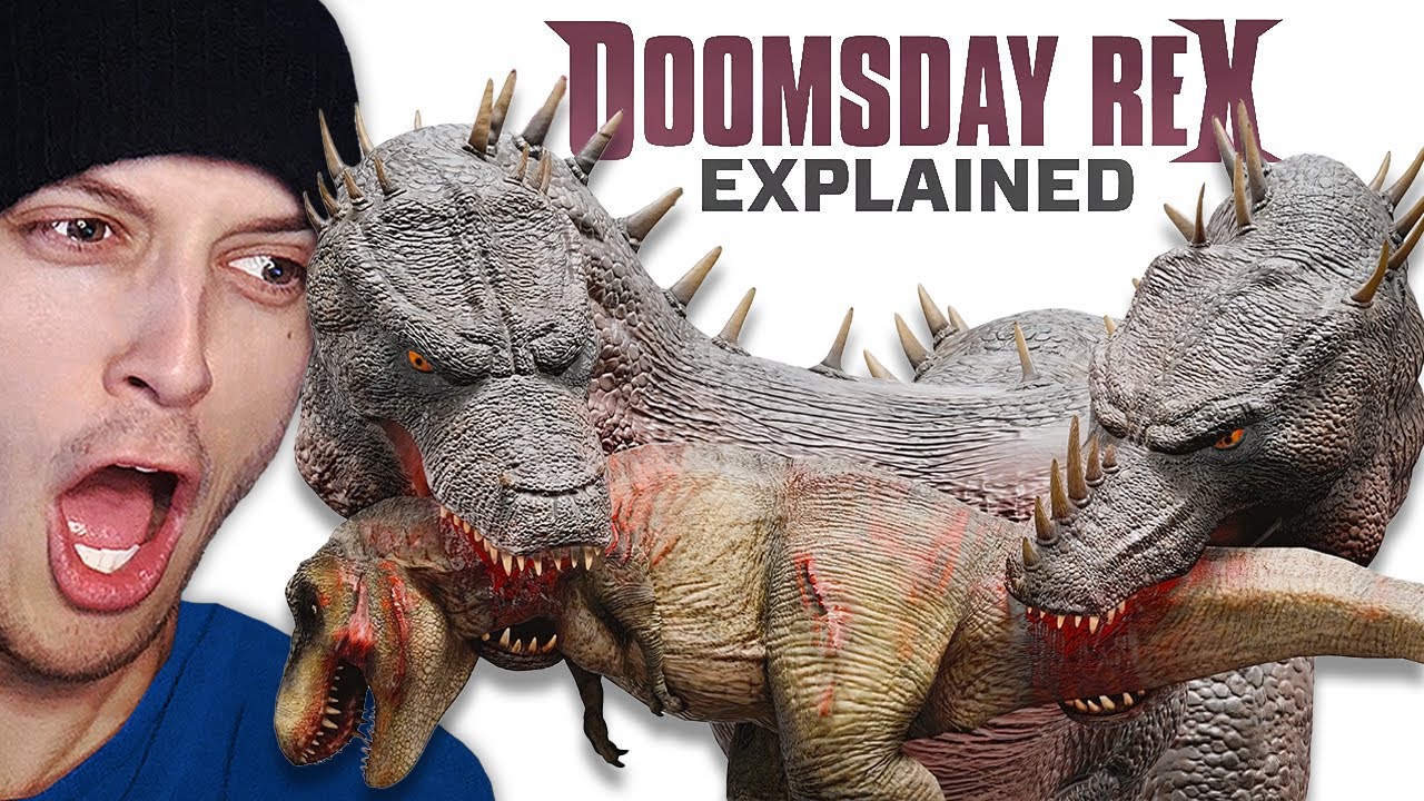Jurassic Park's Doomsday Rex is a DIGUSTING MONSTER (and i love it)
