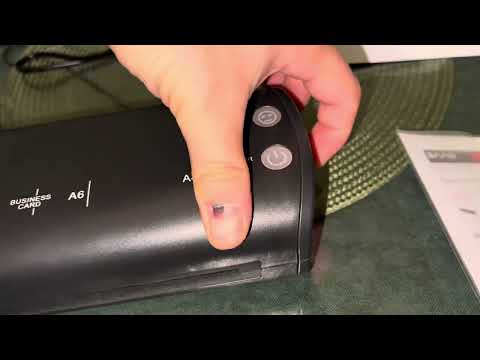 Ламінатор Esperanza EFL004 розпаковка та перевірка