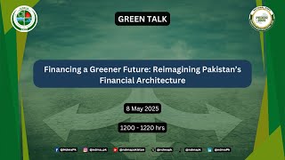 PEDRR 2025 Green Talk 10: Financing a Greener Future