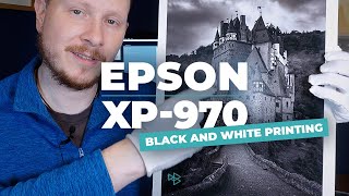 Black and White Photo Printing with the Epson XP-970