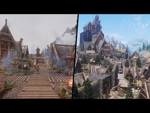 Skyrim SE Mods 2020 - Capital Whiterun Expansion