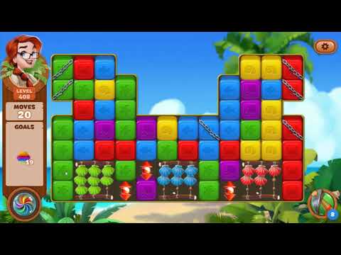 Lost Island Blast Adventure Level 408 NO BOOSTERS  A S GAMING