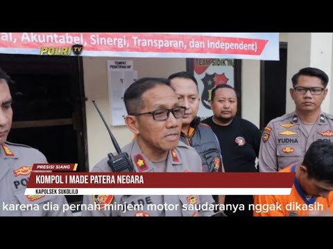 POLSEK SUKOLILO UNGKAP KASUS CURANMOR SETELAH 3 JAM LAPORAN DITERIMA