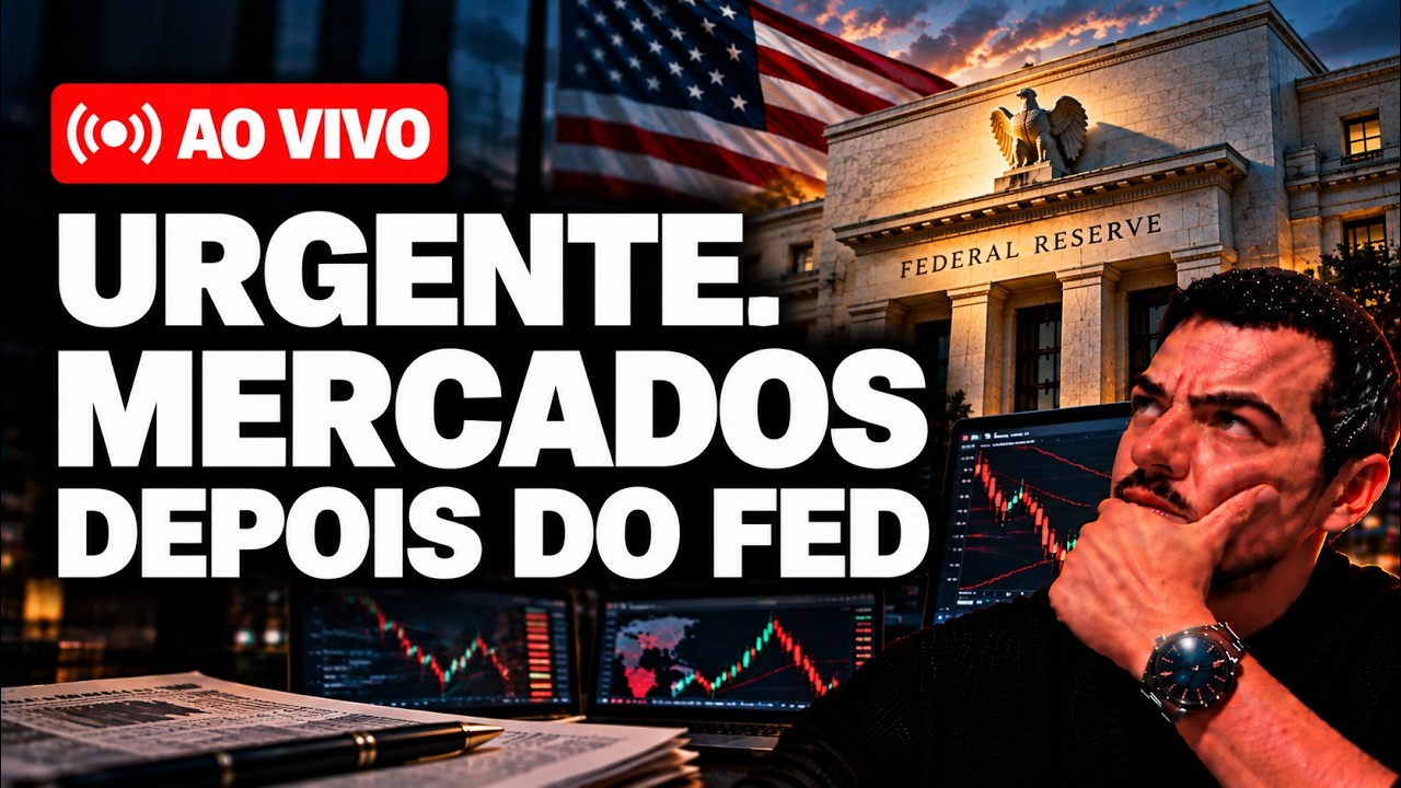 🔥 Bitcoin AO VIVO - Analisando Mercados DEPOIS FED  - Manutanção JUROS