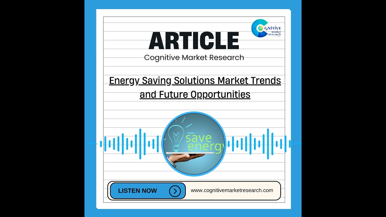 Energy Saving Solutions Market Trends and Future Opportunities