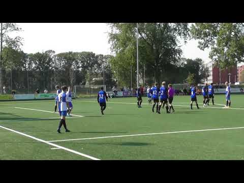 13 sept 20 PVC 1 - Waterwijk 1 beker 3-0, overtreding op Dave, penalty, keeper W'wijk prima parade