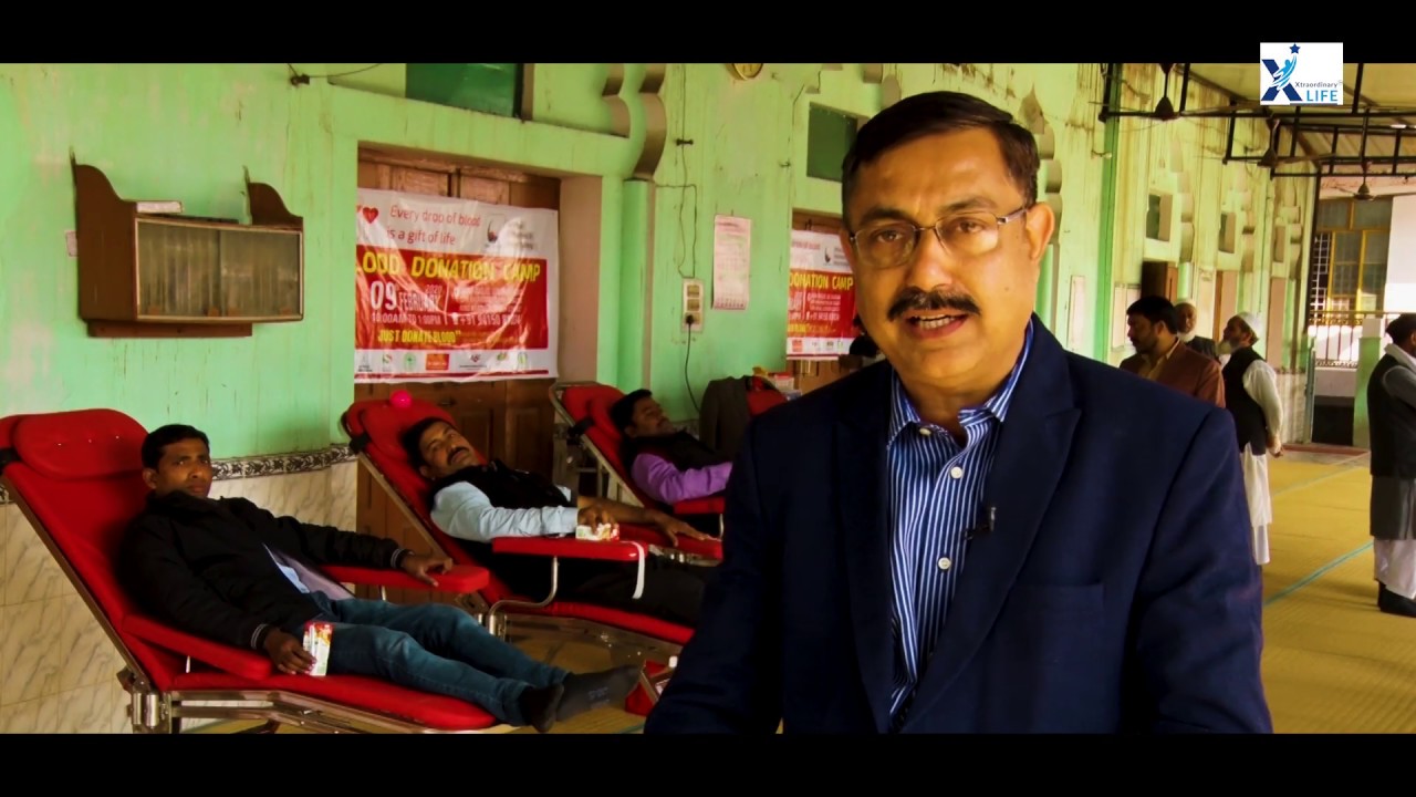 First Time from Mosque, Blood Donation Drive at Lucknow