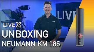 Video thumbnail for Unboxing: Neumann KM 185 by Live X