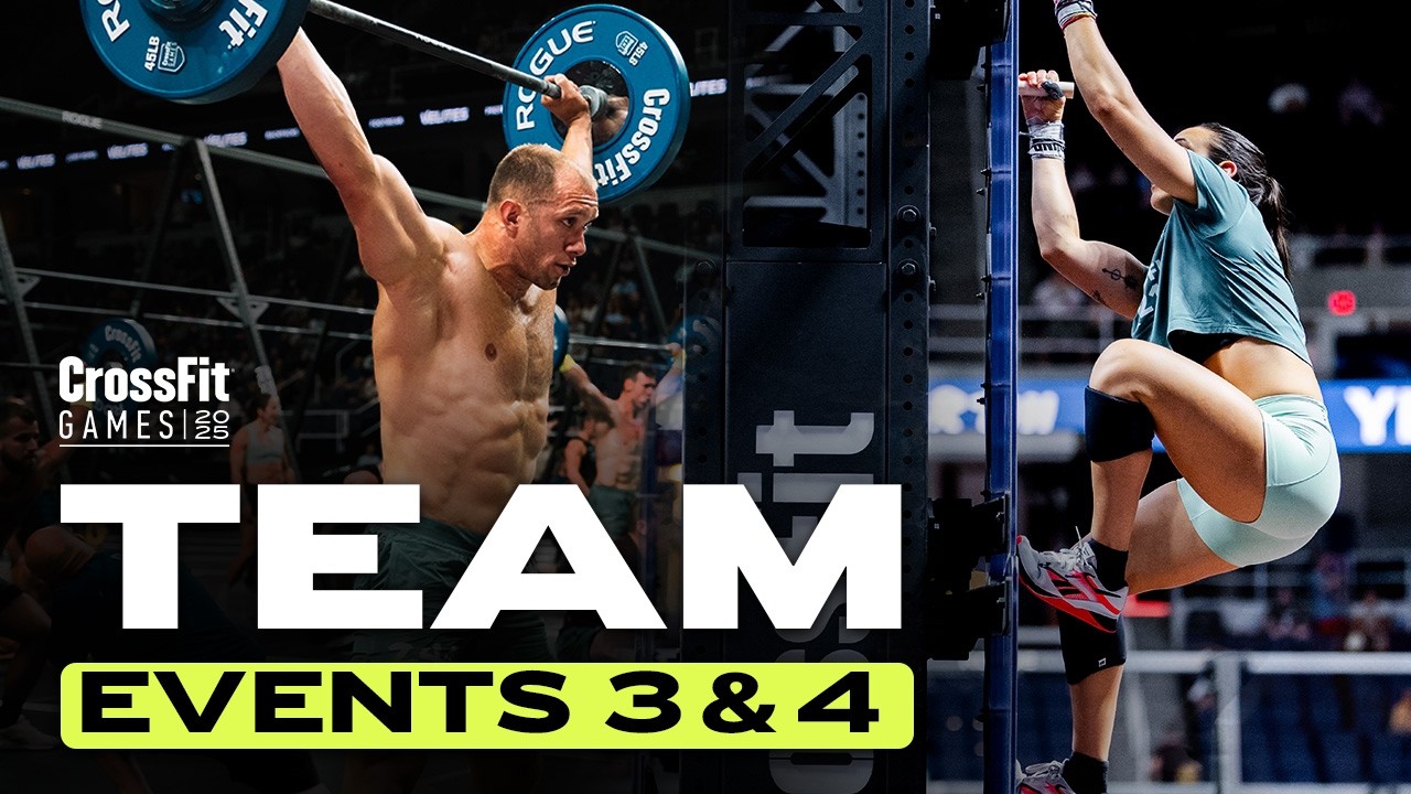 2025 CrossFit Games Team Event 3, Final Heat
