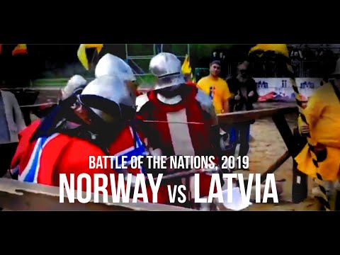 Battle of the Nations, 2019, Latvia VS Norway